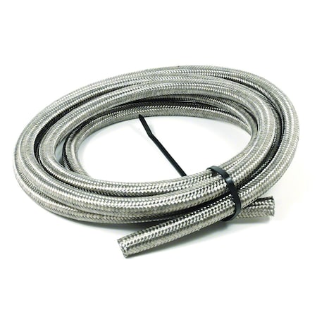 HOSE, DBL BRD SS RACING HOSE, -12AN X 3'